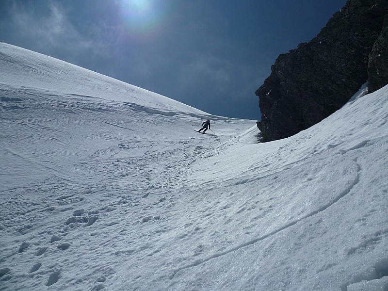 #8 Couloir de la Croix Pinelli : Partie intermédiaire du couloir Couloir de la Croix Pinelli : Partie intermédiaire du couloir