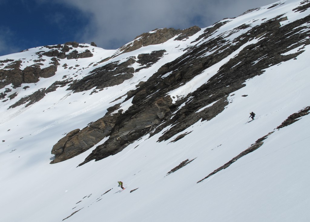 #17 Descente du point 3245m... : ...au soleil ! Descente du point 3245m... : ...au soleil !