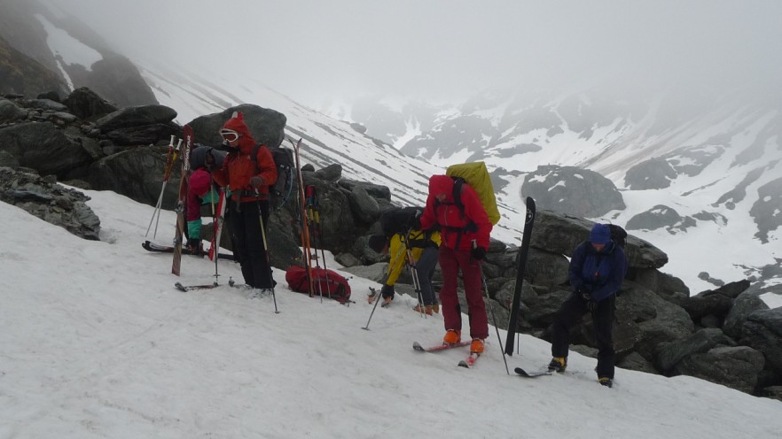 #3 Descente : sous la pluie qui mouille bien Descente : sous la pluie qui mouille bien