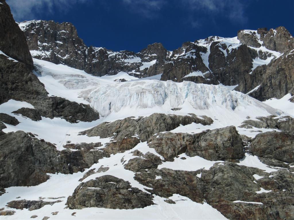 #1 accès glacier de l accès glacier de l'Ailefroide : le 29 mai 2010
