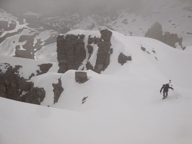 #4 Sortie dans le vent : arrivée au col Sortie dans le vent : arrivée au col
