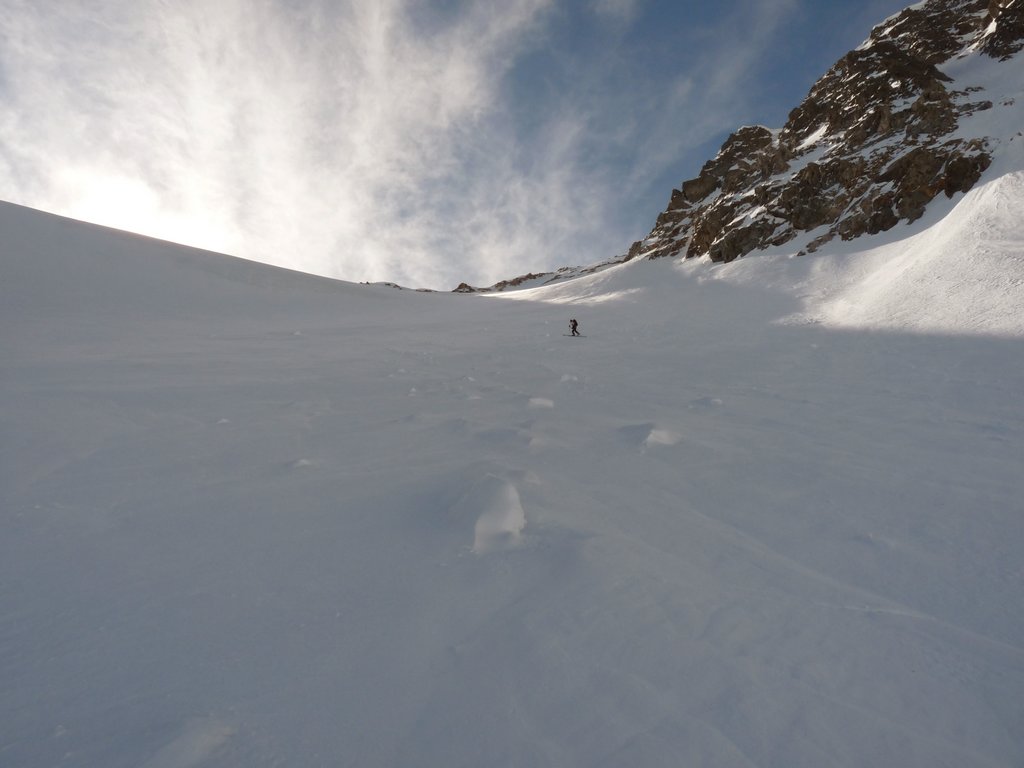 #5 Raidillon : dans la montee; ca passe a ski, mais en crampons c Raidillon : dans la montee; ca passe a ski, mais en crampons c'est moins crispe...