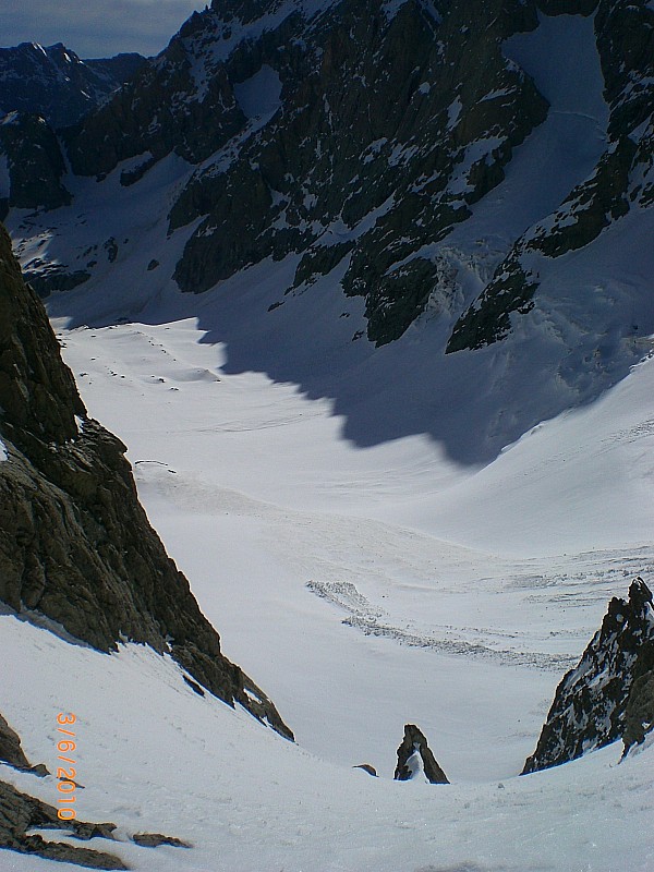 #5 Coste Rouge : Vue depuis le haut du couloir Coste Rouge : Vue depuis le haut du couloir