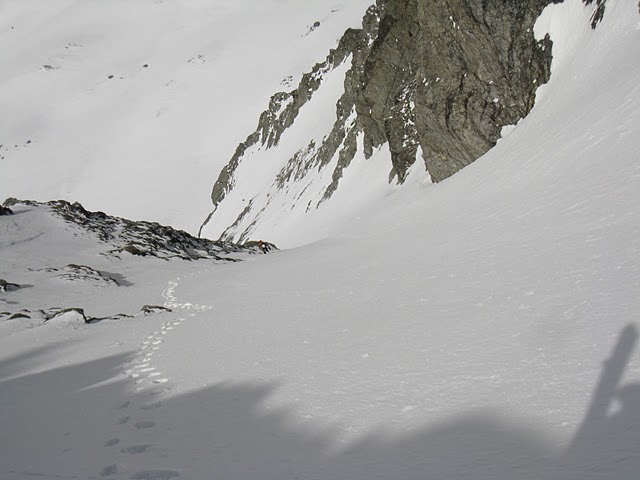 #1 Mt Vélan couloir septentrional : Bas du couloir (ph. deploy) Mt Vélan couloir septentrional : Bas du couloir (ph. deploy)