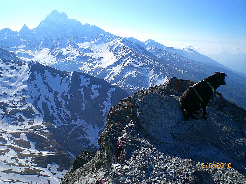 #4 Point 3033 : Vue du sommet du point 3033m Point 3033 : Vue du sommet du point 3033m