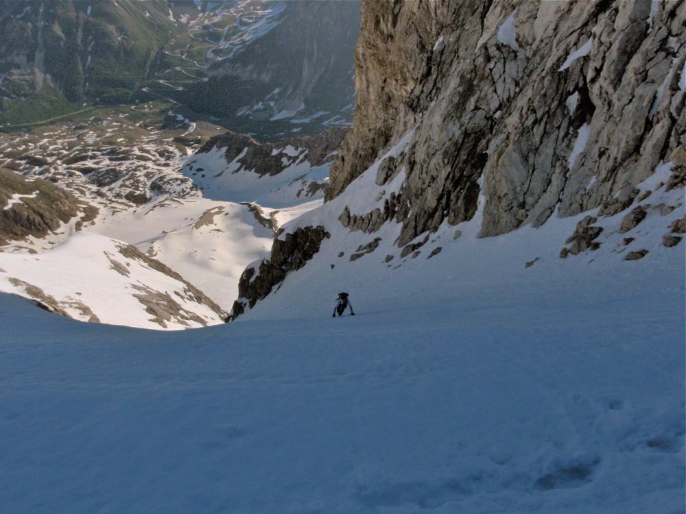 #6 Sortie couloir : qui c Sortie couloir : qui c'est qu'a incliné ce billard ? Crampons dans le sac bien sûr ;)
