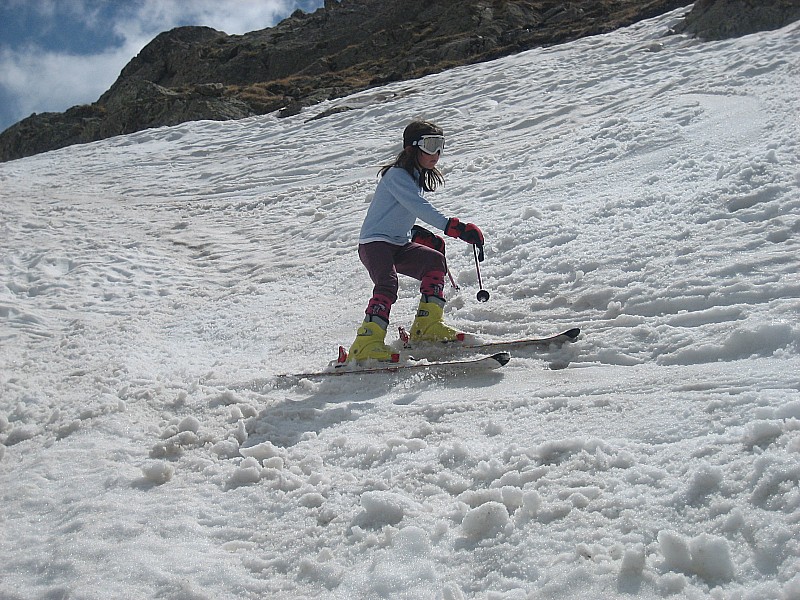#2 Ski d Ski d'ete : Du style... faut dire que le maitre est bon :-)