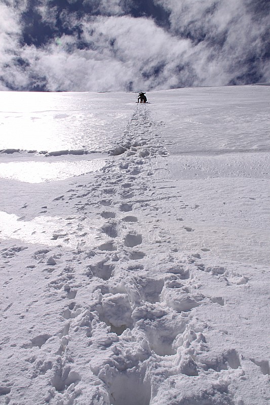 #5 Dani monte dans la face : plus que 100m ... Dani monte dans la face : plus que 100m ...