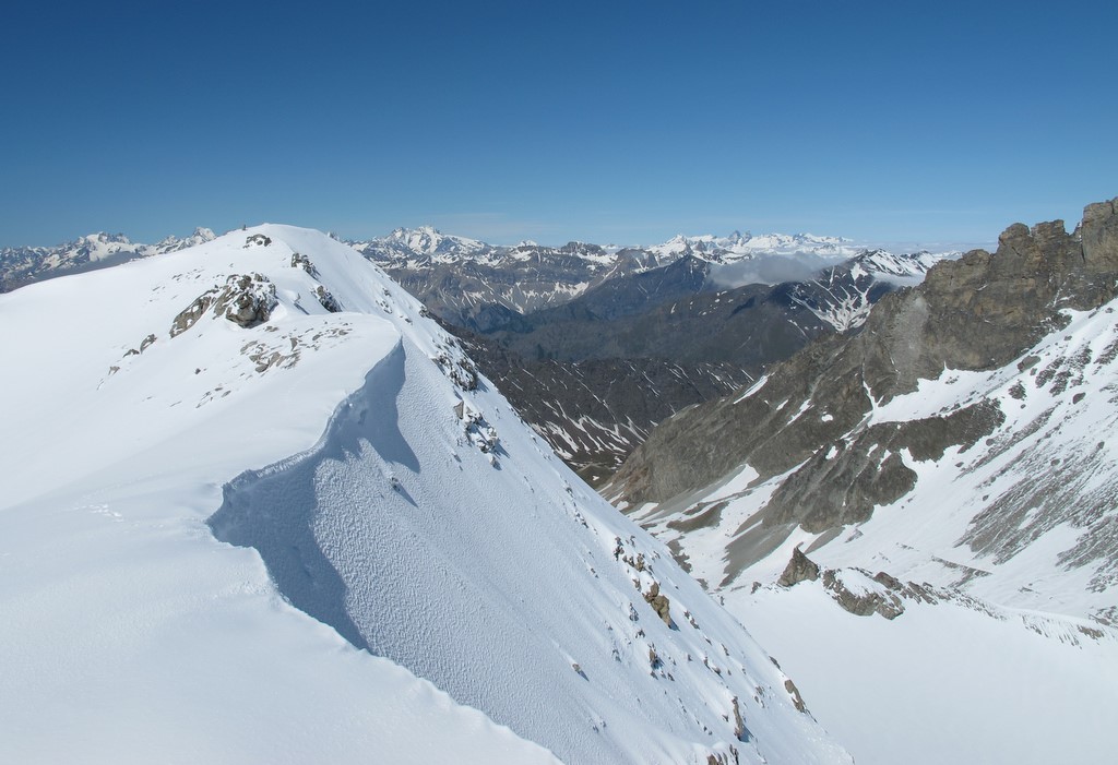 #14 Arrivée à la Pte Sommeiller... : ...par l Arrivée à la Pte Sommeiller... : ...par l'arête Est