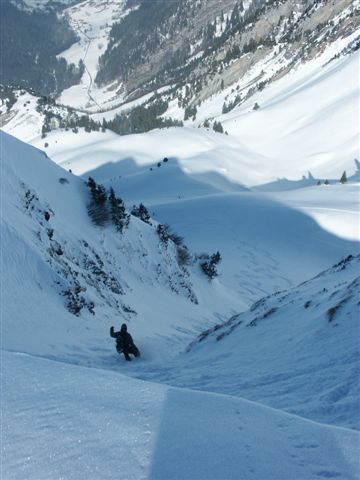 #2 Tête de l Tête de l'Aulp : Entrée du couloir N.