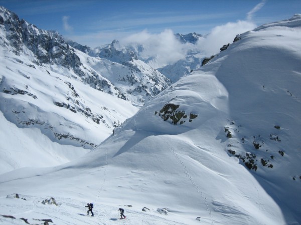 #2 Col de l Col de l'Aigleton : Arrivée au col pour Palmito et Maëlle