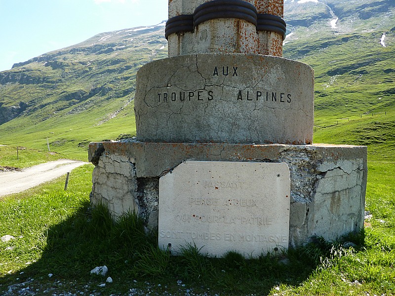In memoria : Aux troupes alpines, notre gratitude