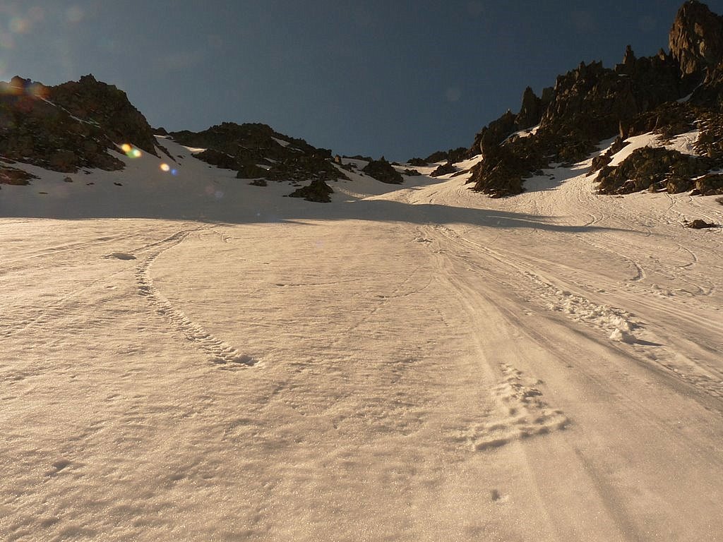 #6 Couloir : La montee au col des Fontaines Couloir : La montee au col des Fontaines