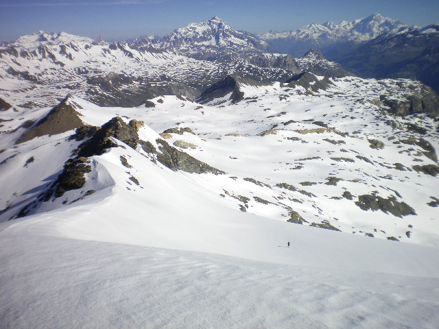 #6 sur la crête : sous le sommet sur la crête : sous le sommet
