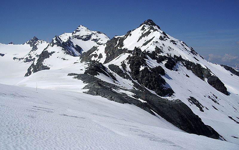 #2 Vue sur Pte Thorens et Bouchet : Depuis col de Thorens Vue sur Pte Thorens et Bouchet : Depuis col de Thorens