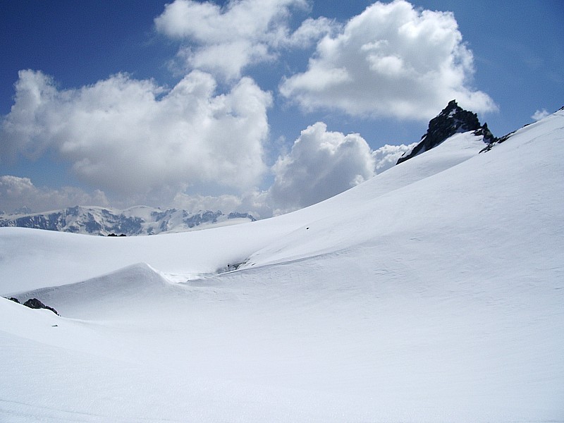 #5 Aiguille de Polset : En vue depuis col de Gébroulaz Aiguille de Polset : En vue depuis col de Gébroulaz