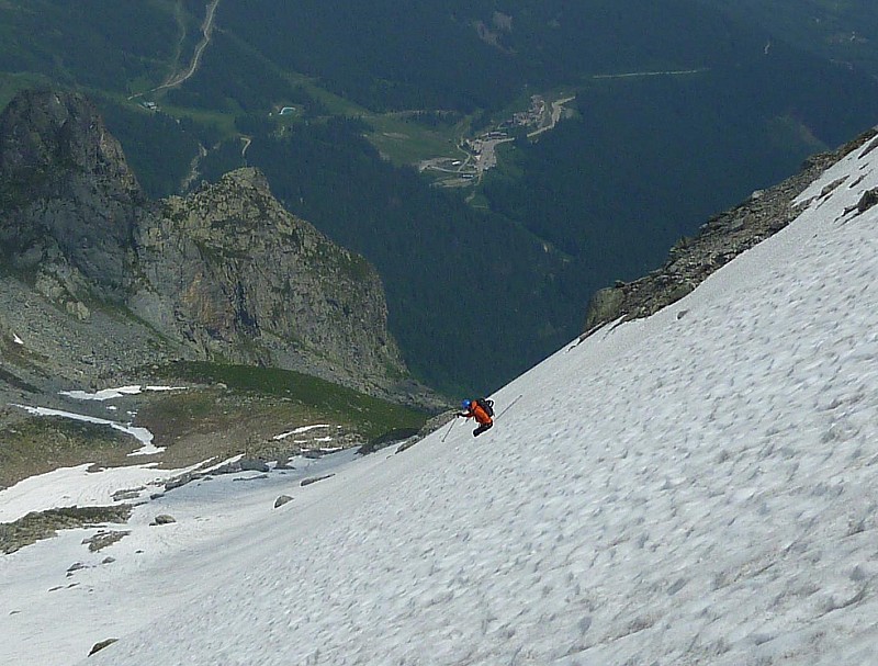 #7 la partie médiane : Encore une neige excellente à ce niveau la partie médiane : Encore une neige excellente à ce niveau