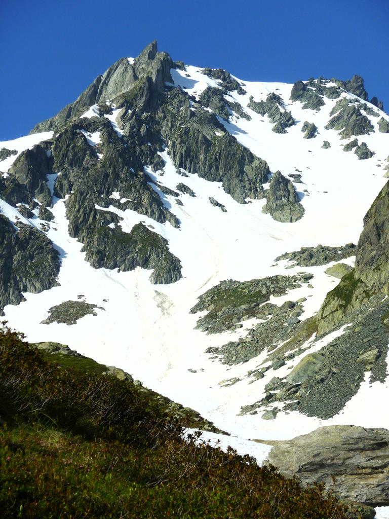 #2 dent du Praz : Encore faisable en direct du nord dent du Praz : Encore faisable en direct du nord