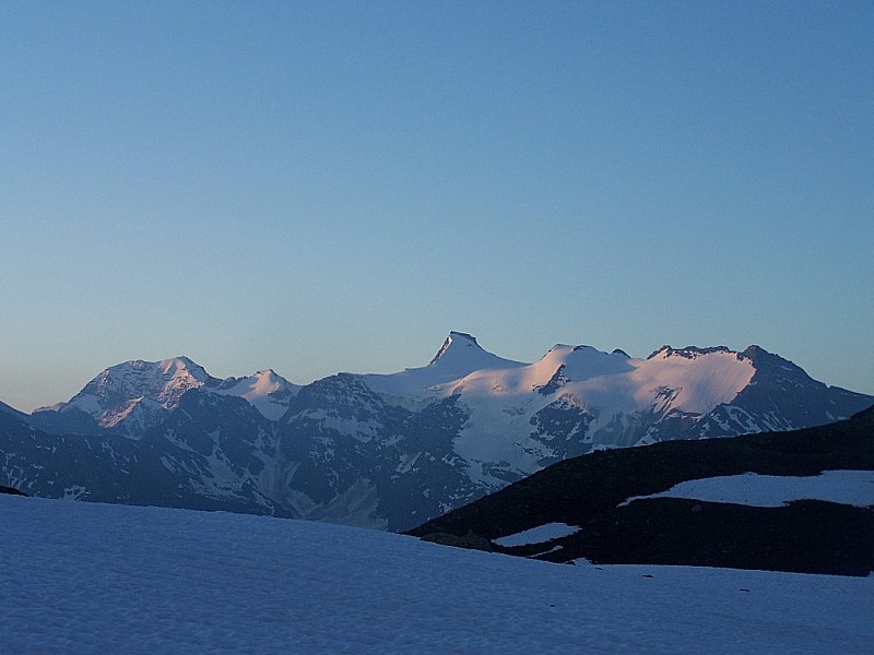 #1 Pointe des Buffettes : La haute Maurienne s Pointe des Buffettes : La haute Maurienne s'enflamme.