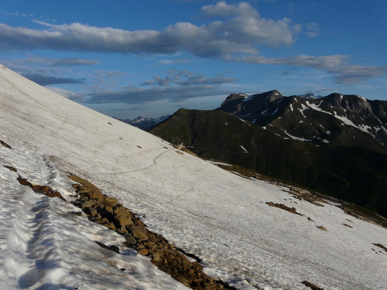 #4 Retour sous le Taillon : bien collante la neige Retour sous le Taillon : bien collante la neige