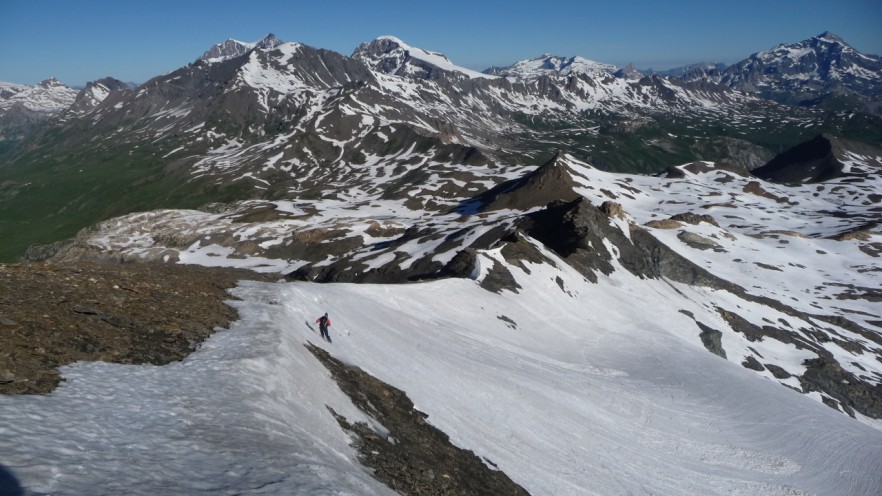 #10 Début de la descente : Vincent attaque Début de la descente : Vincent attaque