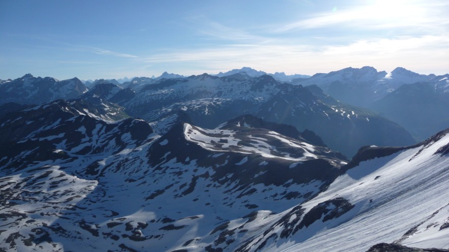 #6 Vue NNE : depuis le sommet Vue NNE : depuis le sommet