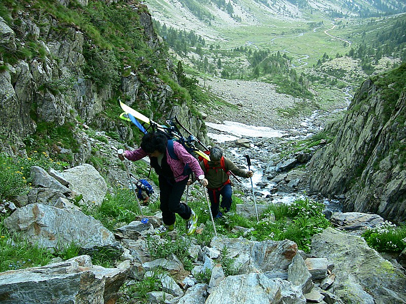 #3 Remontée le long du torrent Remontée le long du torrent