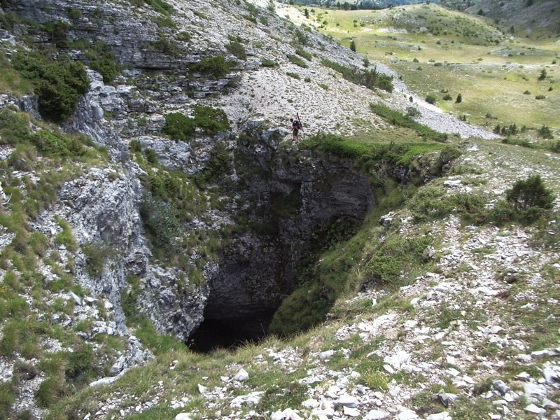 Chourum : L'entree du Chourum de la Parza