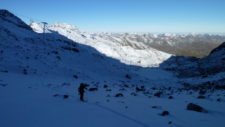 Montée : Grand frais à l'ombre