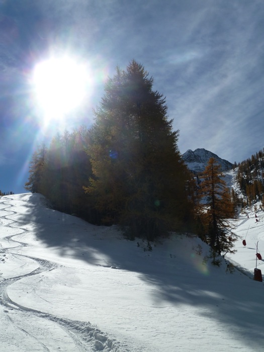 Bord de piste : Plus on descend meilleur c'est !