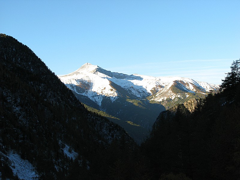 Mont Mounier : encore un peu tôt......