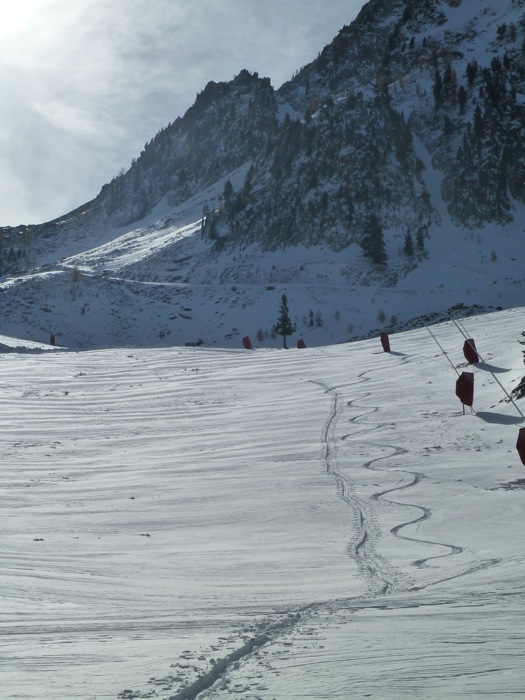 Traces : Ca y est c'est enfin bon après le haut pierreux...