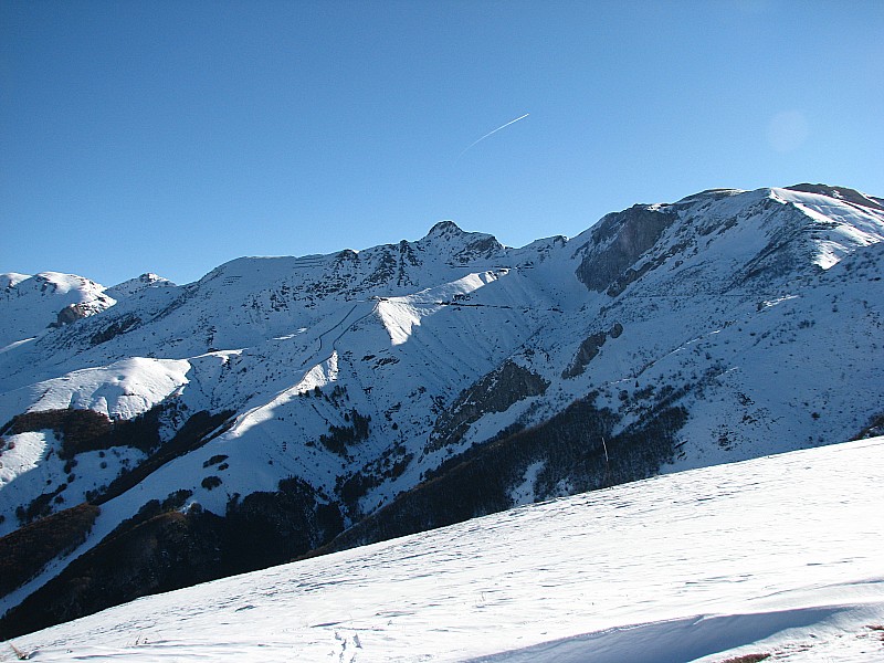 #1 Cime de Pepino : vue du Fort Central Cime de Pepino : vue du Fort Central
