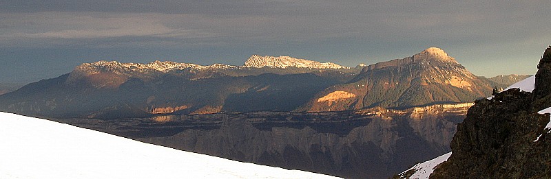 Soleil sur Chamechaude