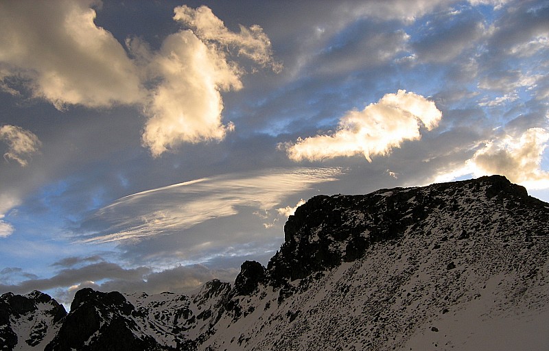 Nuage au dessus des Vans