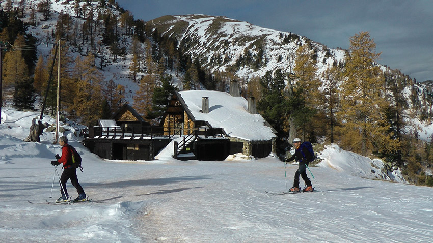 Passage au chalet de la Valette