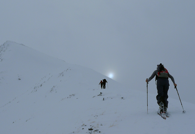 #13 En route vers le sommet : progression sur la crête En route vers le sommet : progression sur la crête