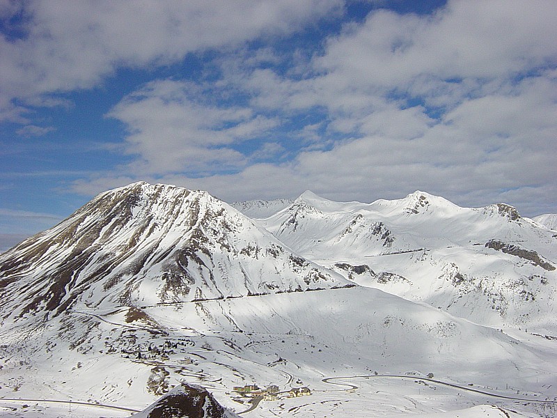 #1 Pic blanc : Enneigement coté galibier Pic blanc : Enneigement coté galibier