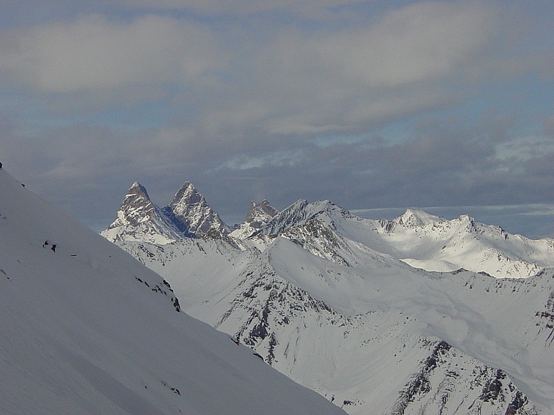 #2 Arves : Vue sur les Aiguilles d Arves : Vue sur les Aiguilles d'Arves