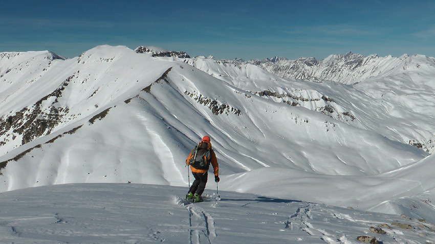 #19 C C'est parti pour la descente sur Bouseyas par le vallon de Chaufrède
