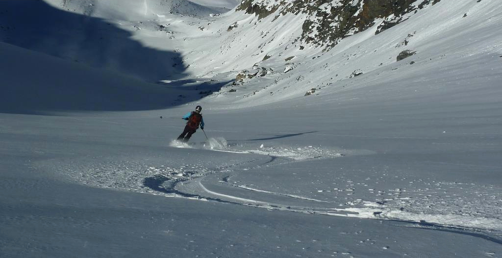 #17 Descente du glacier N-O : Trop bon ! Descente du glacier N-O : Trop bon !