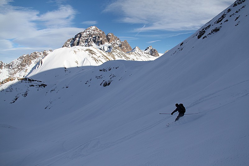 C'est mieux que bon... : Bon ski et cadre ydillique ( photo Jib )