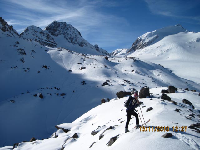 #5 Descente vers le glacier : Sur la descente Descente vers le glacier : Sur la descente