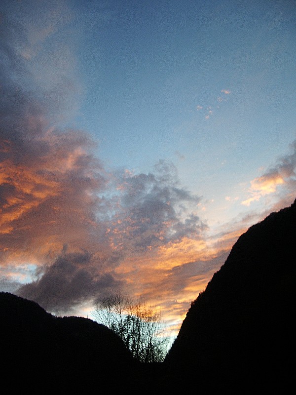 #9 Couché de soleil 01 : Route de Grenoble Couché de soleil 01 : Route de Grenoble