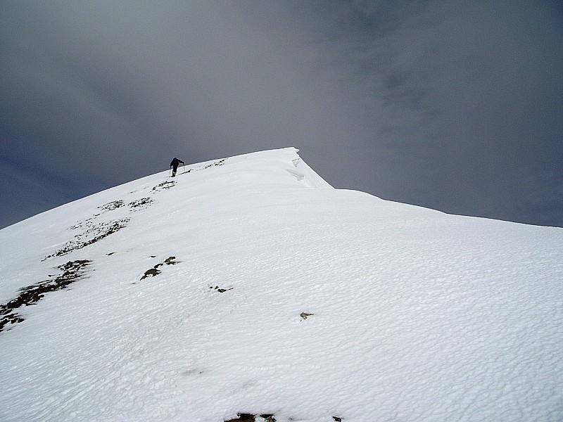 #4 Franck vers le haut : sur l Franck vers le haut : sur l'arête
