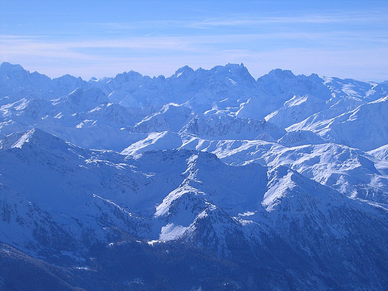 #3 sommet : vue sur les Ecrins et la Meije sommet : vue sur les Ecrins et la Meije