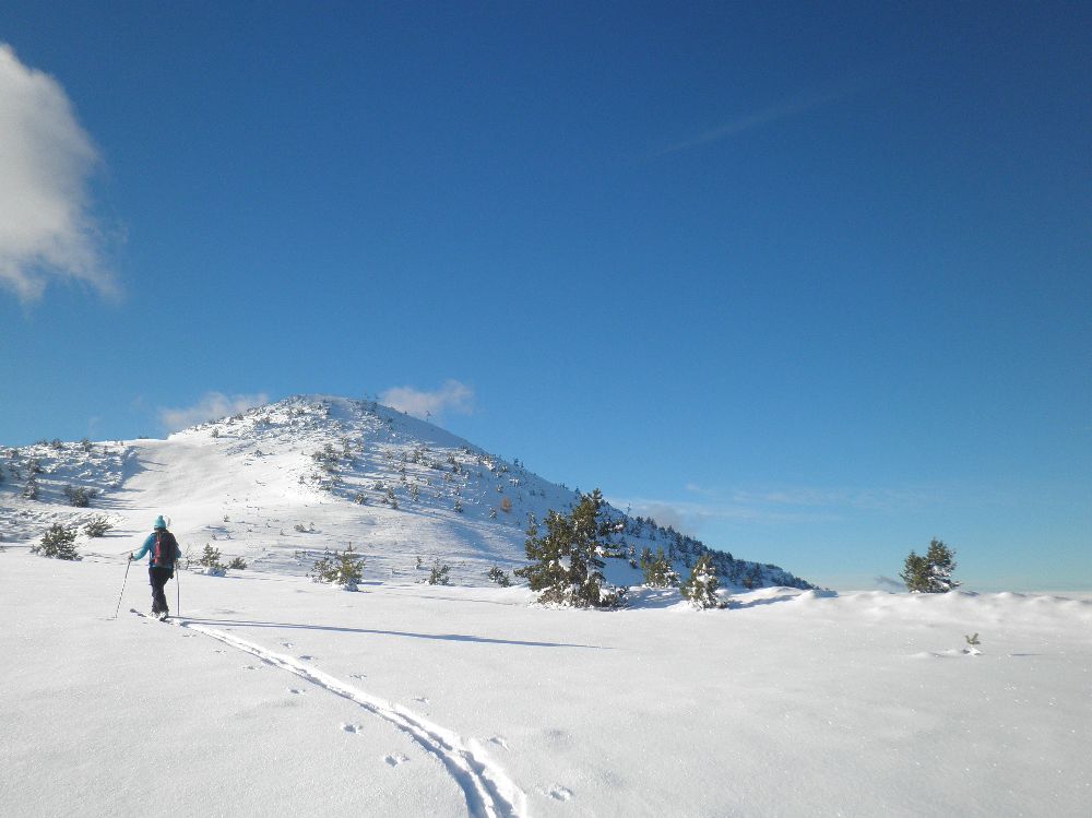 #1 ski 25/11 : montée au Cheiron ski 25/11 : montée au Cheiron