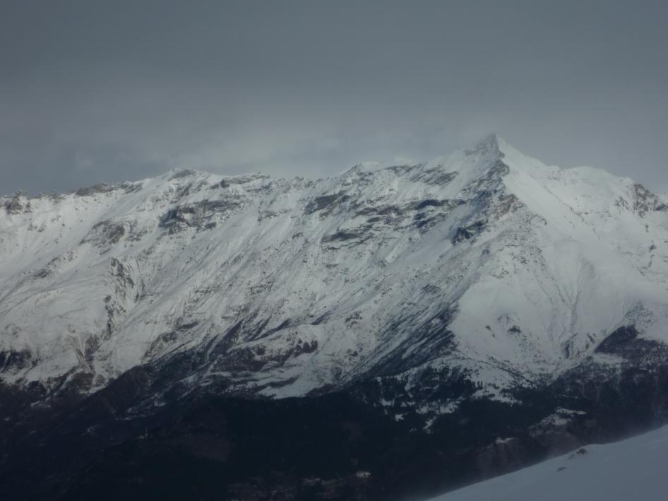 #1 Ciantiplagna : Vue sur la face O de Rocciamelone ce jour Ciantiplagna : Vue sur la face O de Rocciamelone ce jour