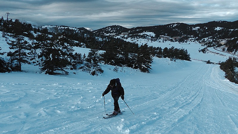 #4 Bonne sous-couche 20 à 40 cm sur les pistes. Bonne sous-couche 20 à 40 cm sur les pistes.