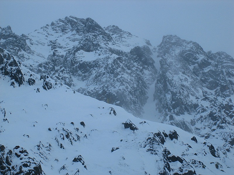#5 Couloir NW du Malinvern : Pas encore rempli come prevu Couloir NW du Malinvern : Pas encore rempli come prevu
